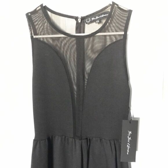 Vintage Y2K For Love & Lemons Black Cocktail Dress. - Picture 4 of 5